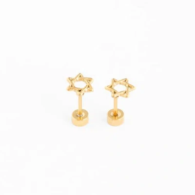 Pip Pop Star Of David Stud Earrings