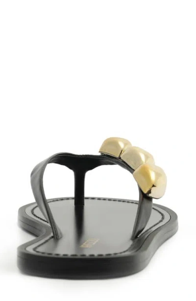 Arezzo Women's Sunny Round Toe Flat Sandals