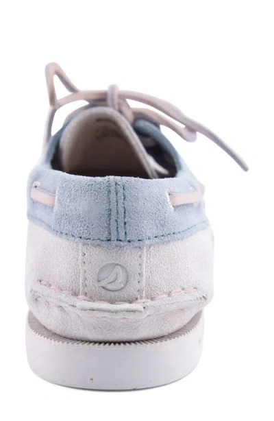 Sperry Authentic Original 2 Eye Boat Shoe In Blue