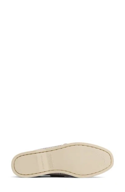 Sperry Authentic Original 2-eye Perforated Boat Shoe In Neutral