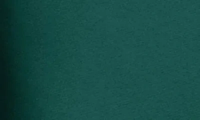 Alfred Sung Strapless Cuff Neckline Satin Trumpet Gown In Green