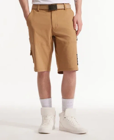 Ecko Unltd . Keep Tabs On Belted Cargo Short