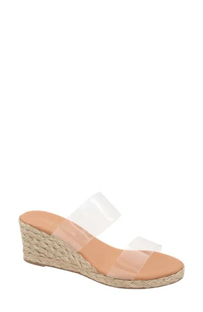 Andre Assous Bella Wedge Sandal In Brown