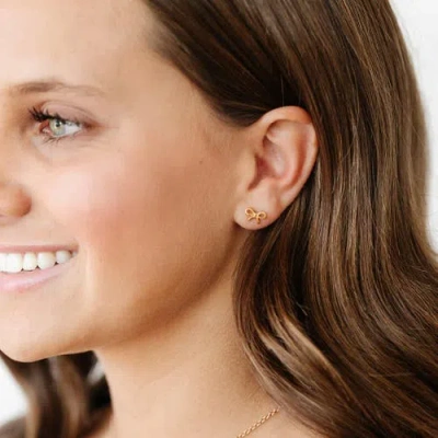 Pip Pop Bow Stud Earrings