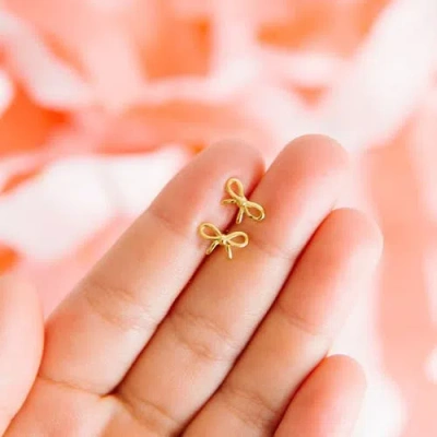 Pip Pop Bow Stud Earrings