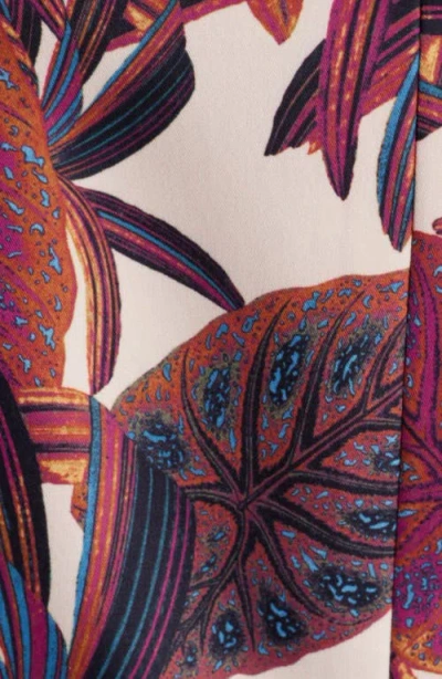 Tahari Asl Print One-button Blazer