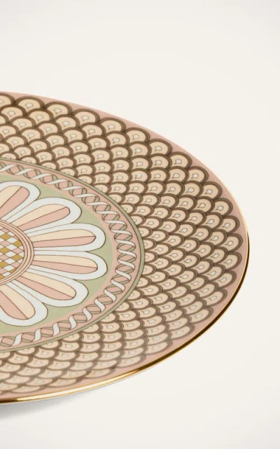 La Doublej Serving Platter In Napoli Dusty Pink