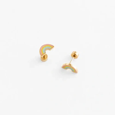 Pip Pop Pastel Rainbow Stud Earrings