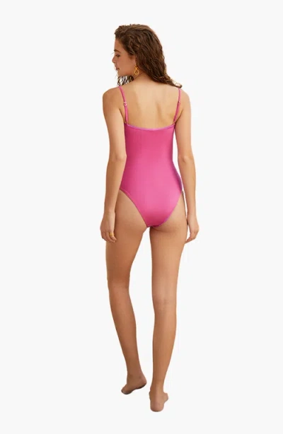 Luna B Lips Swimsuit In Multi