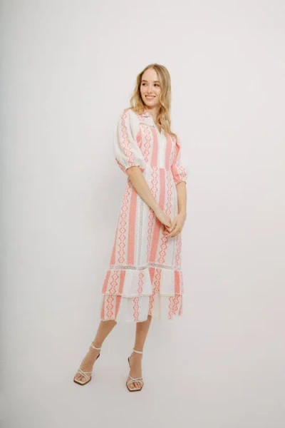 Guadalupe Design Anisa Ikat Kimono In Red