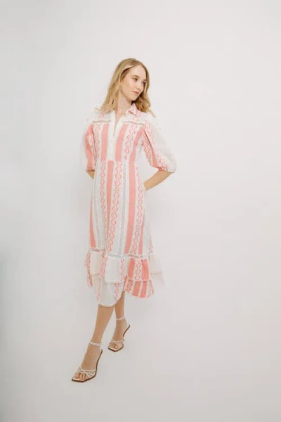 Guadalupe Design Anisa Ikat Kimono In Red