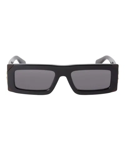 Off-white Rectangular Sunglasses