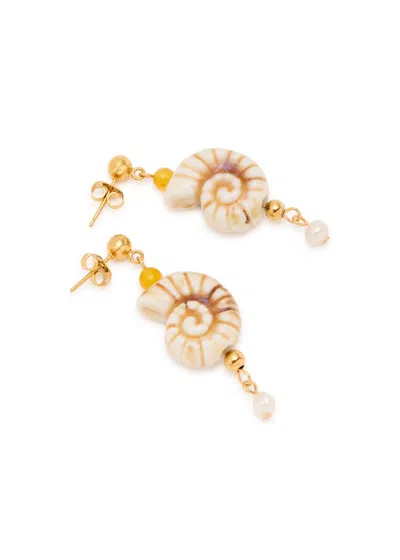 Anni Lu Seaside 18kt Gold-plated Drop Earrings