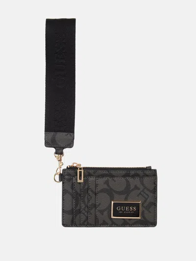 Guess Factory Abree G Logo Card Case Wristlet