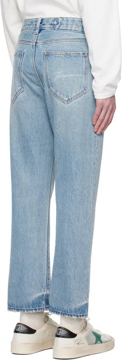 Jacquemus Blue La Croisière 'the Venice De-nîmes' Jeans