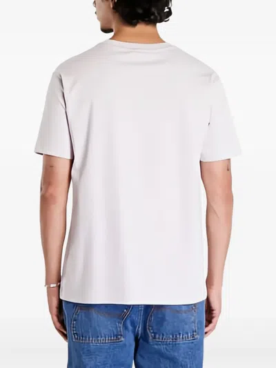 Dime Gray Cursive Small Logo T-shirt