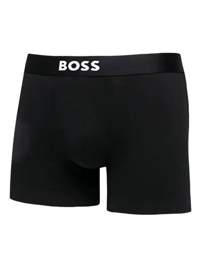 Hugo Boss Logo-waistband Boxers (pack Of Three)