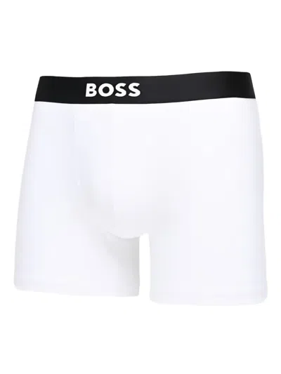 Hugo Boss Logo-waistband Boxers (pack Of Three)