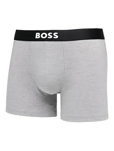 Hugo Boss Logo-waistband Boxers (pack Of Three)