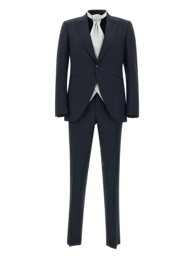 单排扣西装套装