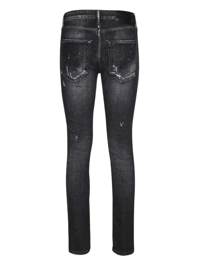 Dondup Distressed Detailing Trousers With Pockets And Loops
