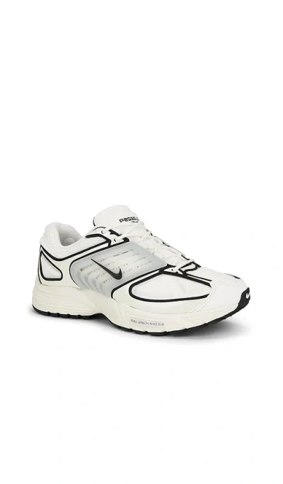 Nike Air Pegasus Wave Sneakers In White And Black In White