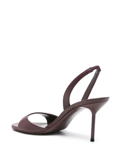 Paris Texas Lidia Sling Back Sandal T.70 In Burgundy