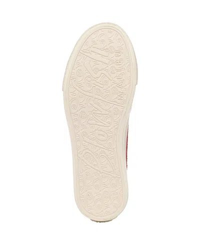 Blowfish Malibu Women's Sadie-sun Embroidered Lace Up Platform Sneakers