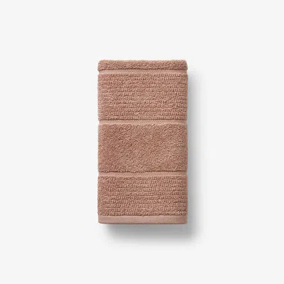 The Company Store Textured Stripe Hand Towel