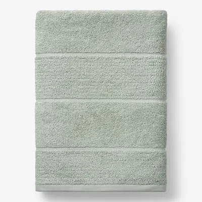 The Company Store Textured Stripe Bath Sheet