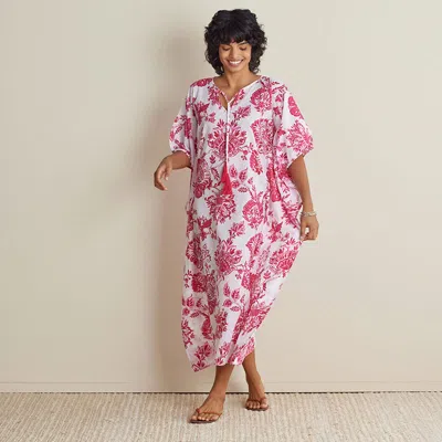 The Company Store Printed Voile Women's Caftan Dress