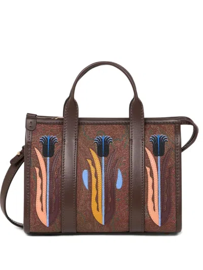 Etro X Agostino Iacurci Embroidered Tote Bag