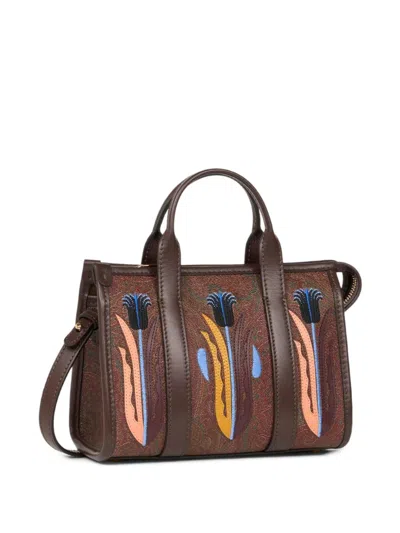 Etro X Agostino Iacurci Embroidered Tote Bag