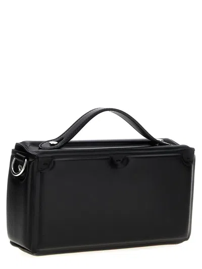 Fendi Baguette Soft Trunk Crossbody Bags Black