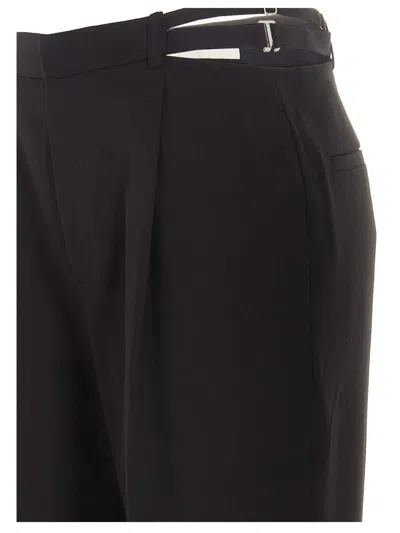 DION LEE DION LEE 'LINGERIE WOOL PANT' TROUSERS 