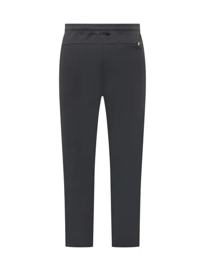 K-way Cotton Track Pants In Blue
