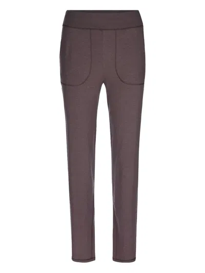 Calida Deep Sleep Wear Warming Pyjama Bottoms In Brown