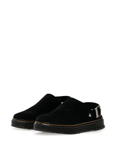 Dr. Martens Brookline Slippers In Black