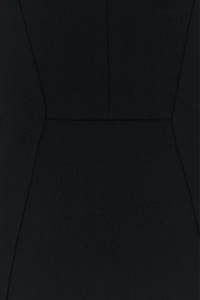 Givenchy V-collar Mini Dress In Black