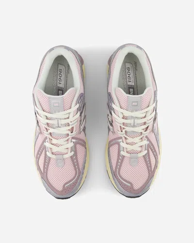 New Balance Pink Low Top Sneakers With Logo Patch On Side And Tongue And Perforated Panels In Tech Fabric Unisex In Multi