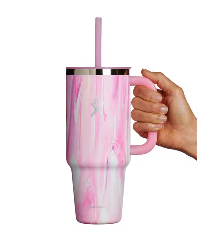 Hydro Flask Jelly Travel Tumbler, 40 Oz. In Pink