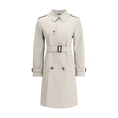 Burberry Trench Coat Belted At Waist With Epaulettes