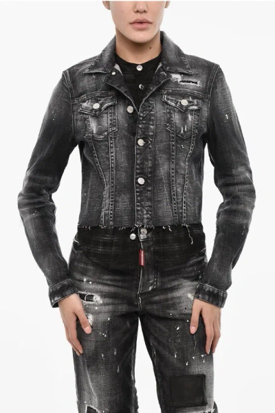Dsquared2 Distressed-effect Denim Jacket