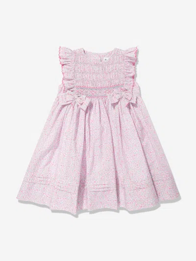 Sarah Louise Girls Floral Dress