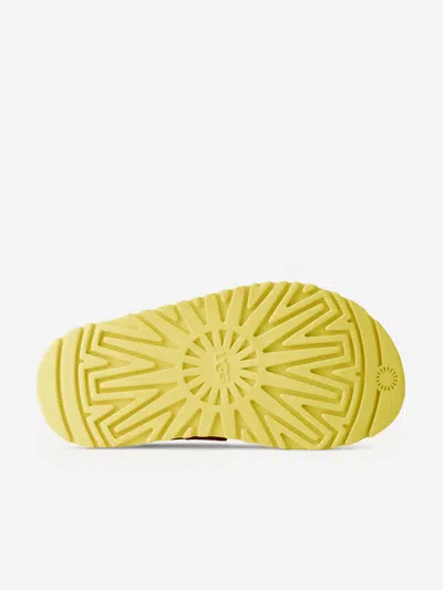 Ugg Girls Goldenglow Slide In Yellow
