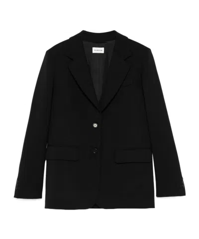 P.a.r.o.s.h Parosh Liliuxy Black Wool Jacket