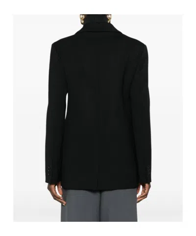 P.a.r.o.s.h Parosh Liliuxy Black Wool Jacket