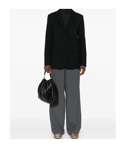 P.a.r.o.s.h Parosh Liliuxy Black Wool Jacket