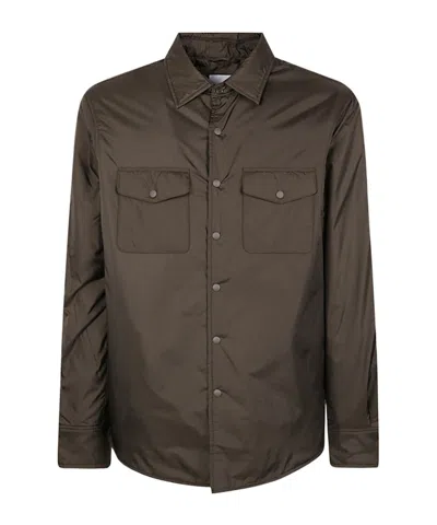 Aspesi Jacket With Chest Pockets And Long Sleeves In Brown