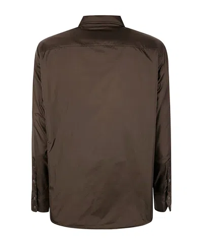 Aspesi Jacket With Chest Pockets And Long Sleeves In Brown